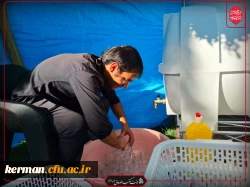 اولین روز از فعالیت موکب هیئت مکتب الصادق(ع)دانشگاه فرهنگیان کرمان 8