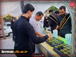 اولین روز از فعالیت موکب هیئت مکتب الصادق(ع)دانشگاه فرهنگیان کرمان 10