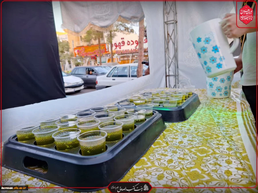 اولین روز از فعالیت موکب هیئت مکتب الصادق(ع)دانشگاه فرهنگیان کرمان 11