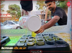 اولین روز از فعالیت موکب هیئت مکتب الصادق(ع)دانشگاه فرهنگیان کرمان 12