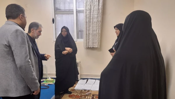 بازدید رئیس دانشگاه فرهنگیان استان از حوزه ارزیابی پردیس شهید باهنر(خواهران)  4