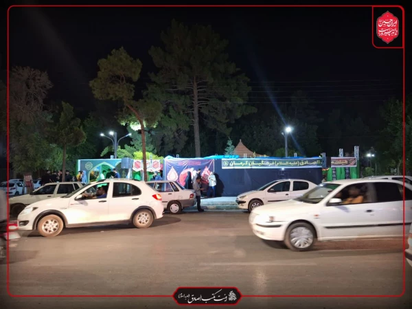 موکب هیئت مکتب الصادق(ع)دانشگاه فرهنگیان کرمان برپا شد 2