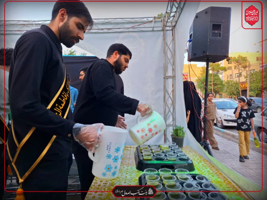 موکب هیئت مکتب الصادق(ع)دانشگاه فرهنگیان کرمان برپا شد 2