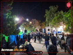 موکب هیئت مکتب الصادق(ع)دانشگاه فرهنگیان کرمان برپا شد 2