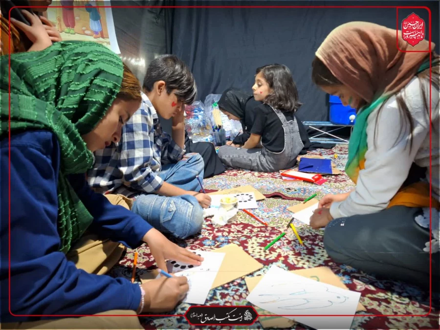 موکب هیئت مکتب الصادق(ع)دانشگاه فرهنگیان کرمان برپا شد 2