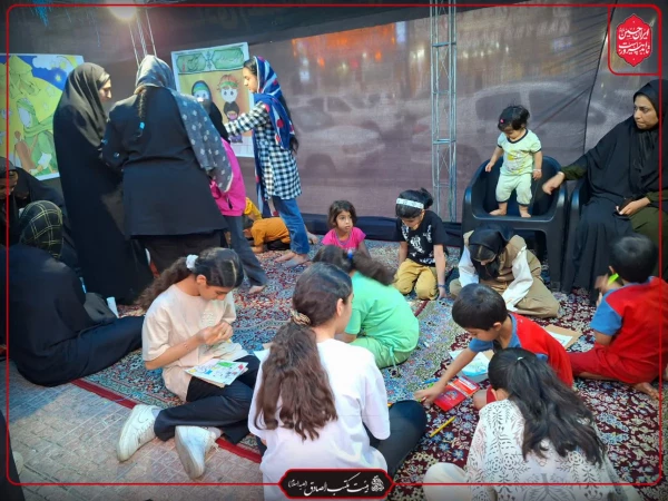 موکب هیئت مکتب الصادق(ع)دانشگاه فرهنگیان کرمان برپا شد 2