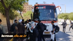  بدرقه  کاروان دانشجومعلمان پسر اعزامی به پیاده روی اربعین حسینی دانشگاه فرهنگیان استان کرمان  5