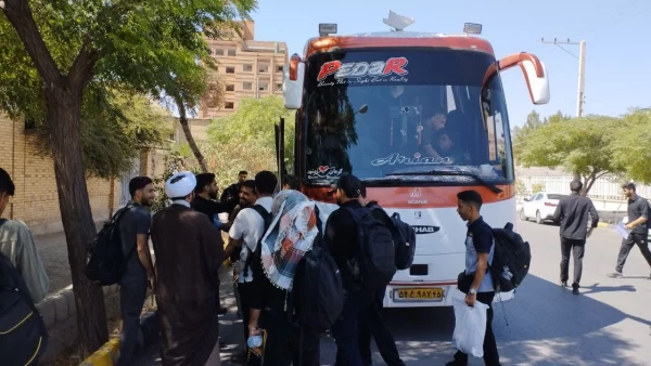  بدرقه  کاروان دانشجومعلمان پسر اعزامی به پیاده روی اربعین حسینی دانشگاه فرهنگیان استان کرمان  5