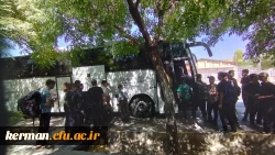  بدرقه  کاروان دانشجومعلمان پسر اعزامی به پیاده روی اربعین حسینی دانشگاه فرهنگیان استان کرمان  6