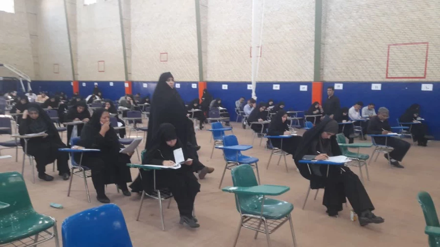 امتحانات پایانی مهارت آموزان دانشگاه فرهنگیان کرمان 6