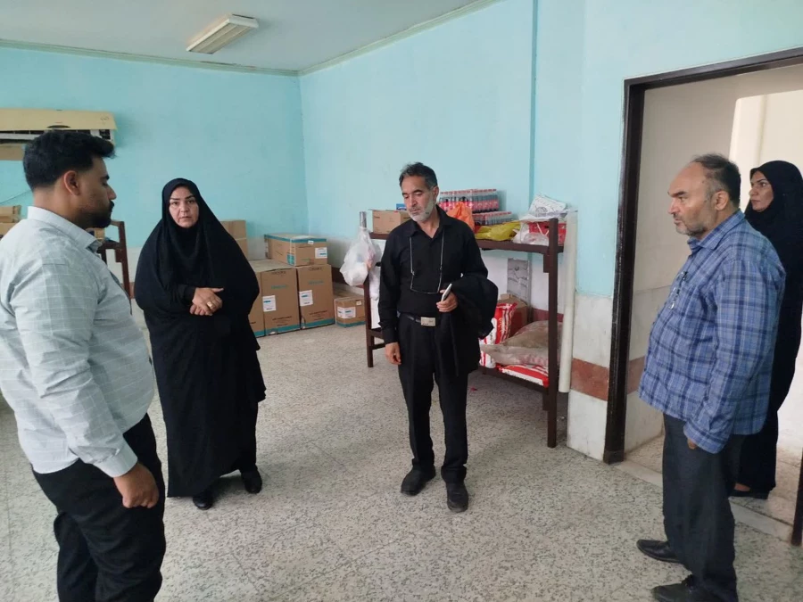 بازدید رئیس دانشگاه فرهنگیان استان از مرکز امیرکبیر جیرفت 3