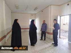 بازدید رئیس دانشگاه فرهنگیان استان از مرکز امیرکبیر جیرفت 5