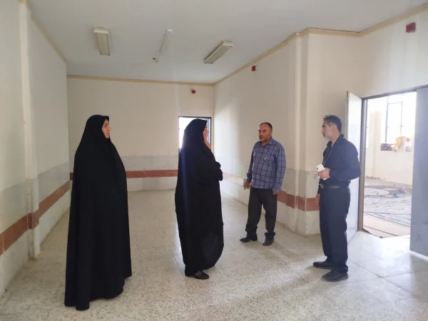 بازدید رئیس دانشگاه فرهنگیان استان از مرکز امیرکبیر جیرفت 5