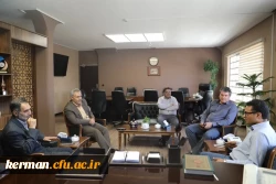 دیداررئیس دانشگاه فرهنگیان استان ومدیرکل نوسازی ،توسعه و تجهیز مدارس استان کرمان  3
