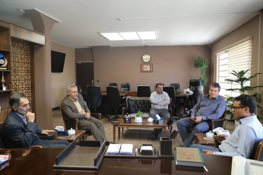 دیداررئیس دانشگاه فرهنگیان استان ومدیرکل نوسازی ،توسعه و تجهیز مدارس استان کرمان  3