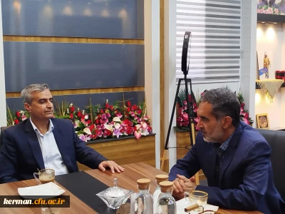 نشست هم اندیشی رئیس دانشگاه فرهنگیان استان ومدیر آموزش و پرورش رفسنجان 