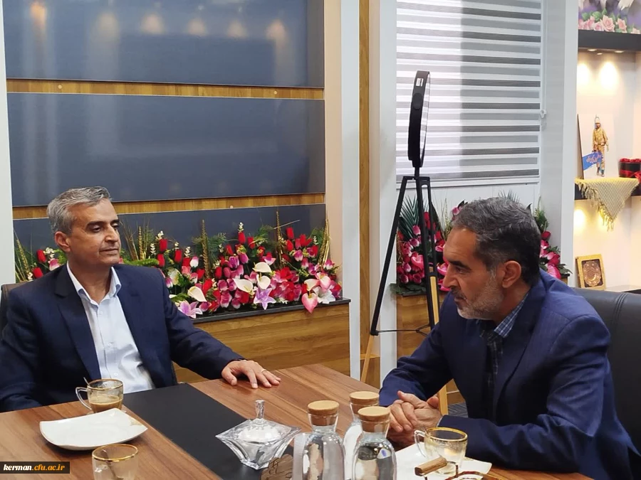 نشست هم اندیشی رئیس دانشگاه فرهنگیان استان ومدیر آموزش و پرورش رفسنجان  2