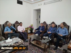 دیدار رئیس دانشگاه فرهنگیان استان با خیر رفسنجانی  3
