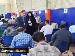 برگزاری آزمون ارزشیابی صلاحیت های حرفه ای معلمی (اصلح) باحضور ۲۵۰۰ مهارت آموز دردانشگاه فرهنگیان استان کرمان 2