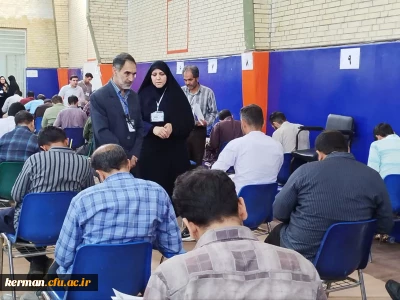 برگزاری آزمون ارزشیابی صلاحیت های حرفه ای معلمی (اصلح) باحضور ۲۵۰۰ مهارت آموز دردانشگاه فرهنگیان استان کرمان
