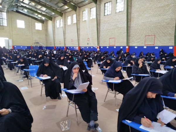 برگزاری آزمون ارزشیابی صلاحیت های حرفه ای معلمی (اصلح) باحضور ۲۵۰۰ مهارت آموز دردانشگاه فرهنگیان استان کرمان 2