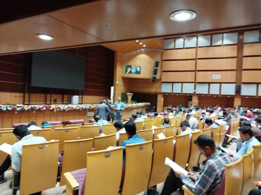 برگزاری آزمون ارزشیابی صلاحیت های حرفه ای معلمی (اصلح) باحضور ۲۵۰۰ مهارت آموز دردانشگاه فرهنگیان استان کرمان 2