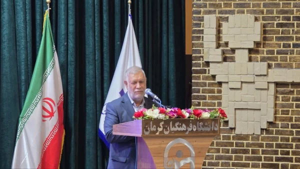 برگزاری مراسم تکریم و معارفه رئیس دانشگاه فرهنگیان کرمان 5