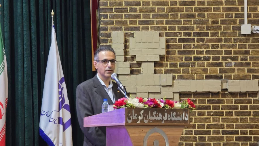 برگزاری مراسم تکریم و معارفه رئیس دانشگاه فرهنگیان کرمان 6