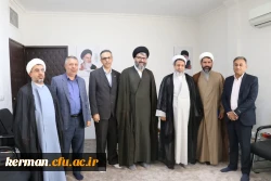 دیدار معاون پژوهش و فناوری دانشگاه فرهنگیان کشور با نماینده ولی فقیه در استان و امام جمعه کرمان 3