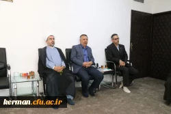 دیدار معاون پژوهش و فناوری دانشگاه فرهنگیان کشور با نماینده ولی فقیه در استان و امام جمعه کرمان 5