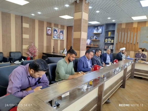 رئیس دانشگاه فرهنگیان استان در دیدار با مدیر کل کانون پرورشی فکری کودکان و نوجوانان برتقویت مهارت های دانشجو معلمان با استفاده ازظرفیت های کانون پرورش فکری کودکان و نوجوانان تاکید کرد.  2