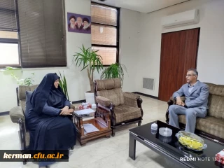 دیدار رئیس دانشگاه فرهنگیان استان با معاون توسعه مدیریت و منابع استانداری کرمان