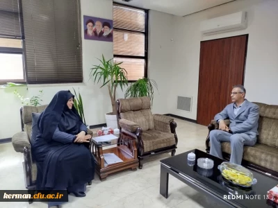 دیدار رئیس دانشگاه فرهنگیان استان با معاون توسعه مدیریت و منابع استانداری کرمان