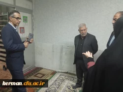 بازدید نماینده محترم مردم شریف کرمان وراور در مجلس شورای اسلامی از دانشگاه فرهنگیان استان کرمان 2