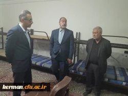 بازدید نماینده محترم مردم شریف کرمان وراور در مجلس شورای اسلامی از دانشگاه فرهنگیان استان کرمان 3