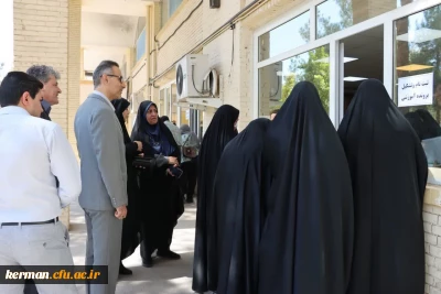 آغازفرآیند ثبت نام وپذیرش حضوری نودانشجو معلمان (ورودی ۱۴۰۵_۱۴۰۴) درپردیس شهید باهنر دانشگاه فرهنگیان کرمان