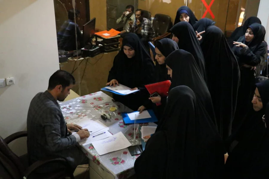 فرآیند مصاحبه شایستگی های معلمی (اختصاصی)طرح جذب استعدادهای برتر ملی دردانشگاه فرهنگیان کرمان 2