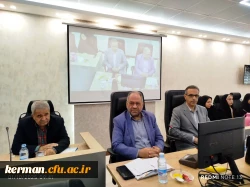 نشست هم اندیشی رئیس بسیج اساتید دانشگاه فرهنگیان کشور با استید واعضای هیئت علمی دانشگاه فرهنگیان کرمان  2