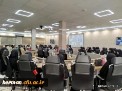 نشست هم اندیشی رئیس بسیج اساتید دانشگاه فرهنگیان کشور با استید واعضای هیئت علمی دانشگاه فرهنگیان کرمان  3