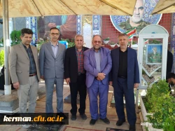 ادای احترام رئیس بسیج اساتید دانشگاه فرهنگیان کشور به مقام شهید حاج قاسم سلیمانی 4