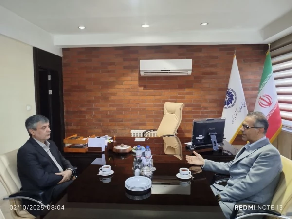 دیدار رئیس دانشگاه فرهنگیان استان با رئیس اتاق بازرگانی،صنایع معادن و کشاورزی کرمان 2