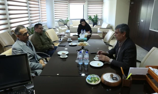 دیدار رئیس دانشگاه فرهنگیان استان با رئیس اتاق بازرگانی،صنایع معادن و کشاورزی کرمان 3