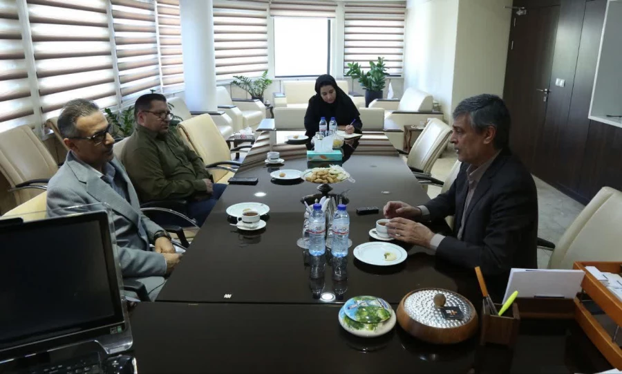 دیدار رئیس دانشگاه فرهنگیان استان با رئیس اتاق بازرگانی،صنایع معادن و کشاورزی کرمان 3