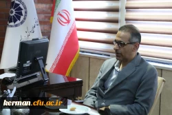 دیدار رئیس دانشگاه فرهنگیان استان با رئیس اتاق بازرگانی،صنایع معادن و کشاورزی کرمان 4