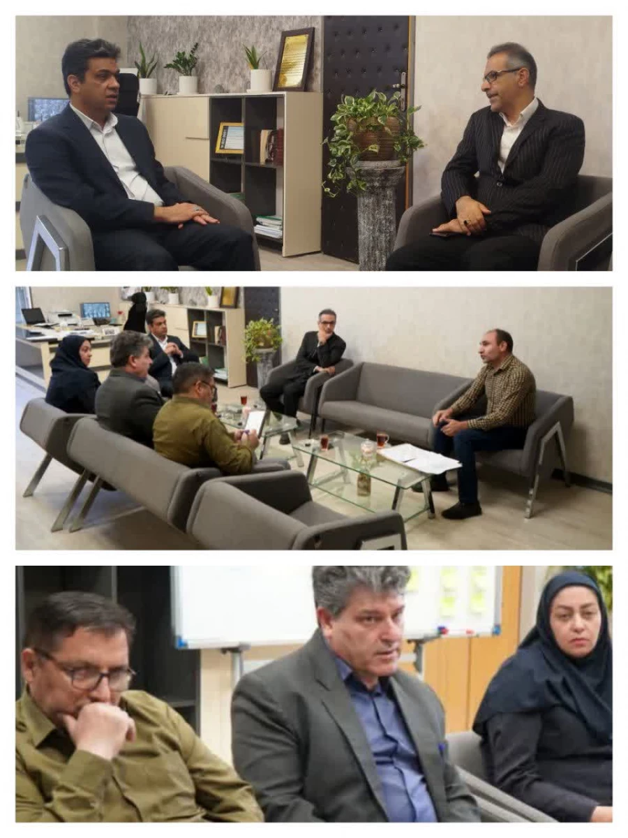 دیدار رئیس دانشگاه فرهنگیان استان با شهردار منطقه چهارکرمان 7