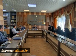 برگزاری اولین نشست شورای پژوهشی دانشگاه فرهنگیان کرمان درسال تحصیلی 1404_1405 2
