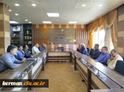 دیدار  جمعی از فرهیختگان دانشگاه فرهنگیان استان با دکتر بلوردی 2