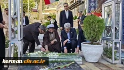 ادای احترام ریاست دانشگاه فرهنگیان کشور به مقام شهید حاج قاسم سلیمانی 2