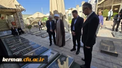 ادای احترام ریاست دانشگاه فرهنگیان کشور به مقام شهید حاج قاسم سلیمانی 3