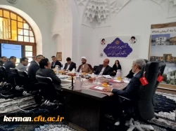 باحضور رییس دانشگاه فرهنگیان کشور و استاندار کرمان برگزار شد: جلسه هیئت امنای دانشگاه فرهنگیان استان کرمان 5